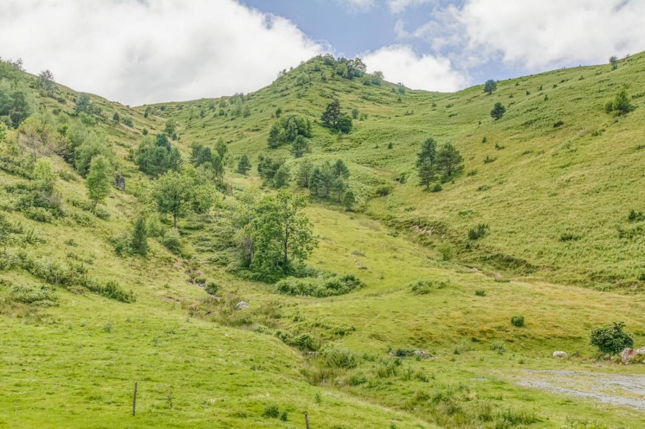 Appartement pour 8 personnes au pied des montagnes Génos Extérieur photo