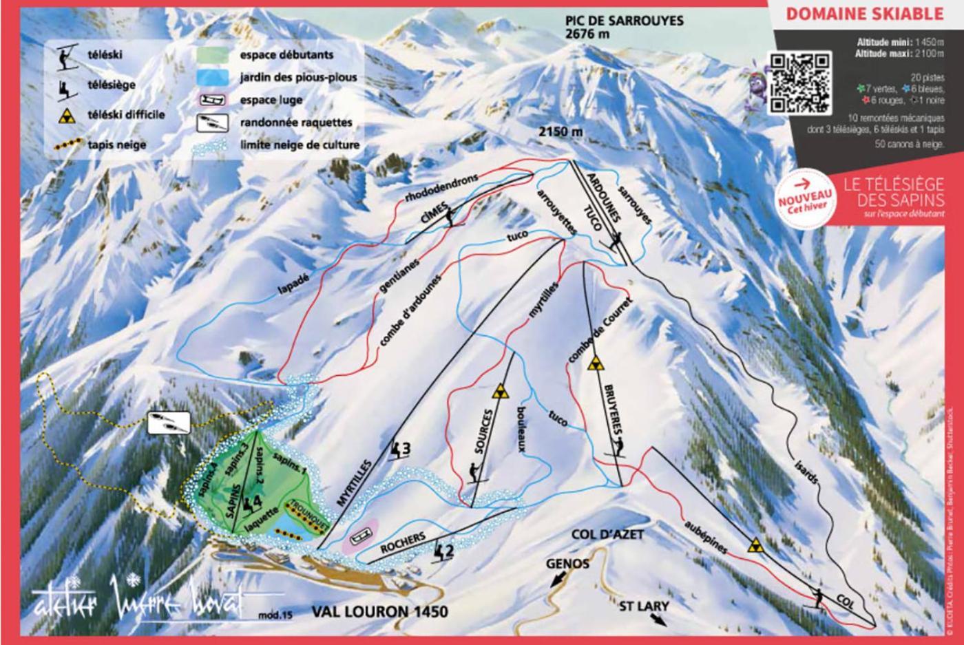 Appartement pour 8 personnes au pied des montagnes Génos Extérieur photo
